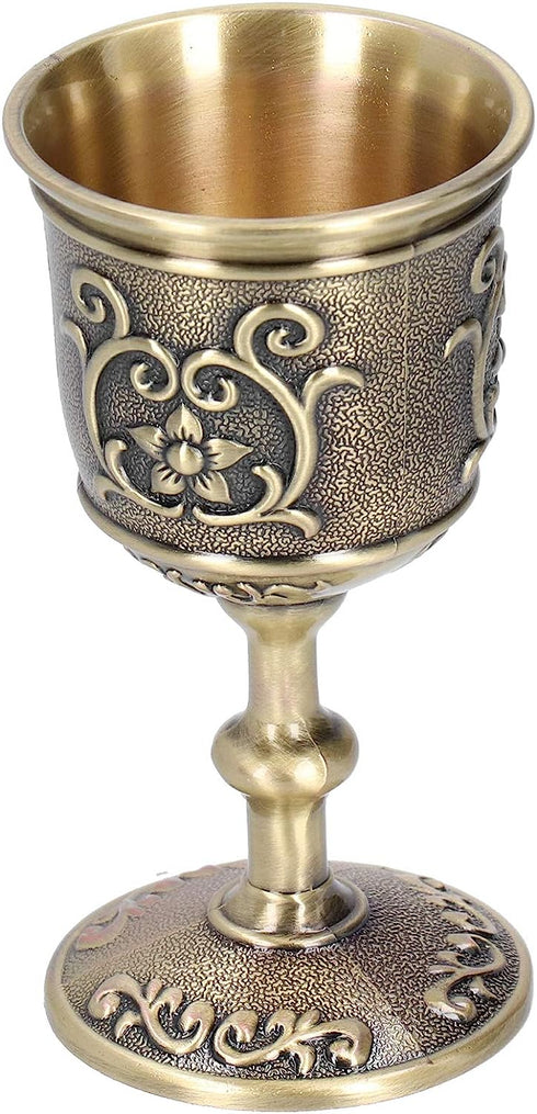 King's Royal Chalice Cup, Chalice Goblet, Bronze Practical Decorative Cup
